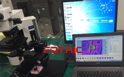 FOTRIC 220系列热像仪应用于LED功率型芯片温度检测 